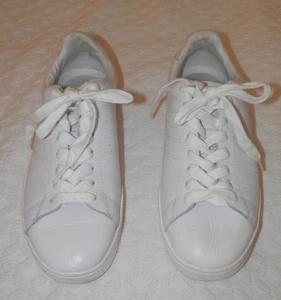 SUPERGA Sport Ivan Lendl Competition White Leather Tennis Sneakers 8/ 39 - Picture 1 of 7