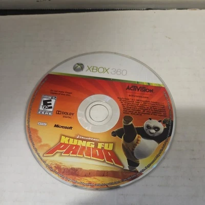Kung Fu Panda (Microsoft Xbox 360, 2008) Disc Only (Resurfaced) - Image 1 of 2