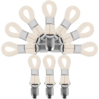  10 Pcs Handtuchhalter Clip-Haken Küchenhandtücher Handtuchklemmen - Bild 1 von 4