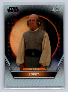 2024 Topps Chrome Star Wars Hyperspace #45 Lobot Refractor - Picture 1 of 2