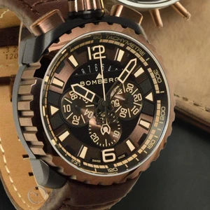 Bomberg Bolt-68 Heritage Black & Gold Chronograph / LP:. 1455.- - Bild 1 von 9
