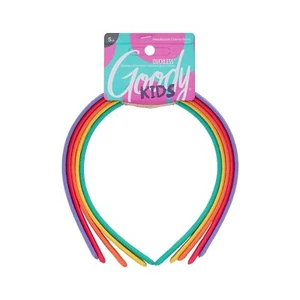 Kids Ouchless Headband Assorted Colors For All Hair Types 5 Pack - Picture 1 of 8