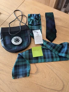 Black Watch tartan accessories - Picture 1 of 4
