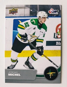 JEREMY MICHEL 2021-22 Upper Deck CHL #241 Val-d'Or Foreurs - Picture 1 of 2