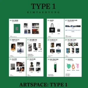 BTS V KIMTAEHYUNG ARTSPACE: TYPE 1 IN SEOUL OFFICIAL MERCH POP UP BTS PHOTOCARD - Picture 1 of 25
