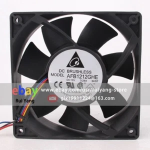 Delta AFB1212GHE Case/CPU Cooling Fan DC12V 3.24A 4Pin PWM Fans 120*120*38mm - Picture 1 of 4