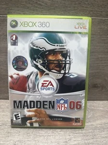 Madden NFL 06 (Xbox 360, 2005) Completo En Caja CIB - Imagen 1 de 14