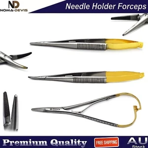 Surgical Castroviejo Ophthalmic Forceps Mathieu Ligature Suture Needle Holder - Bild 1 von 4