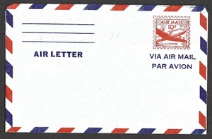 US Aerogram AIRMAIL UC16 ENVELOPE FOR FOREIGN MAIL (2 lines on back) FREE SHIP - Picture 1 of 1