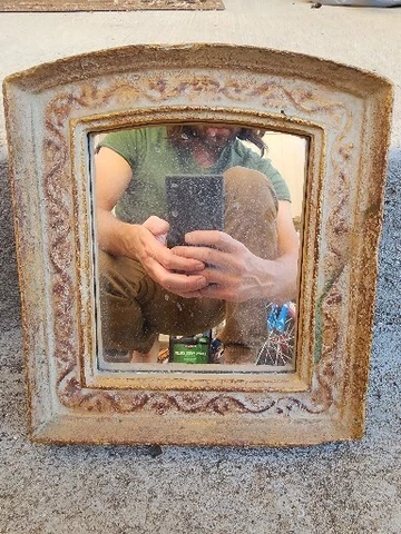 KULICKE Collection REPLICA 2nd Century A.D. Fayum Egyptian Arch Wall Mirror Cover
