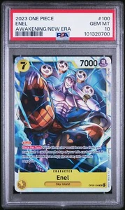 2023 One Piece Awakening of the New Era #100 ENEL PSA 10 - Bild 1 von 2