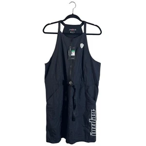 Nike Air Jordan Nylon Utility Flight Dress Women's Sz XL Black (CV7605-010) NWT - Picture 1 of 12