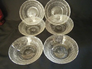 Iittala SOLARIS 6 1/4" Soup / Cereal Bowls Set of 6 (Tapio Wirkkala) REDUCED - Picture 1 of 4