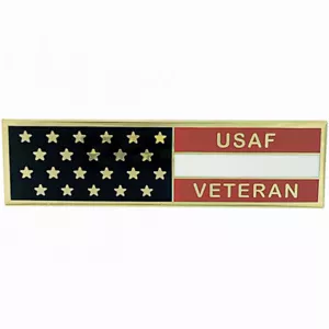 USAF Veteran Flag Lapel Pin - Picture 1 of 2