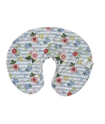 Funda Floral Boppy para Almohada de Lactancia Bebé Rayas Guardería Recién Nacido Foto 1 de 2