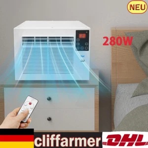 280W Air Conditioner Home Office Air Cooler Cooling Heating Air Conditioners w/Remote - Picture 1 of 21