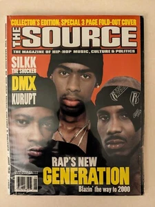 The Source Magazine #105 June 1998 Silkk DMX Spike Lee Jada Pinkett Smith - Imagen 1 de 3