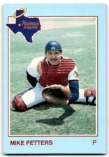 1988 Grand Slam Baseball Card Mike Fetters b Midland Angels #10