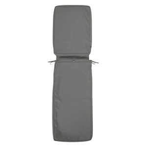 Classic Accessories Montlake Fadesafe Patio Chaise Lounge Cushion Slip Cover - 3 - Picture 1 of 6