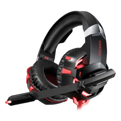 Onikuma Gaming Headphones Wired Stereo PS4 Headset Casque Gamer Headset With Mic - Image 1 of 4