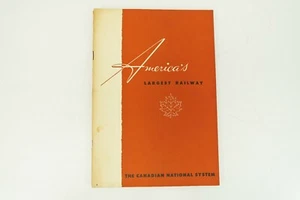The Canadian National System America's Largest Railway Staple Book W9 - Picture 1 of 10