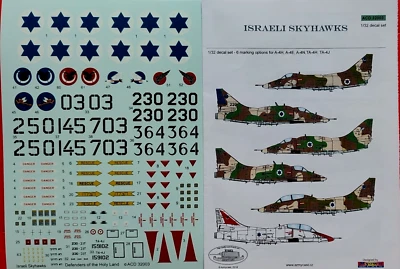 Israeli SKYHAWKS_ 1/32 ACD Decals - Image 1 of 3