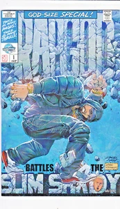 ORBIT EMINEM RAPGOD #1 NM STERANKO HULK HOMAGE TRIBUTE NYCC  #60/300 SLIM SHADY - Picture 1 of 2
