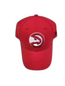 2023 Atlanta Hawks New Era 9FORTY NBA Adjustable Strapback Hat Cap Red 9 Forty - Picture 1 of 6