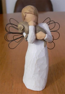 WILLOW TREE Angel of Friendship Schutzengel Hund NEU OVP_F/G/R21 - Bild 1 von 12
