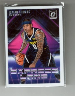 2018-19 Donruss NBA Optic Isaiah Thomas Express Lane BASKETBALL Card - Image 1 of 2