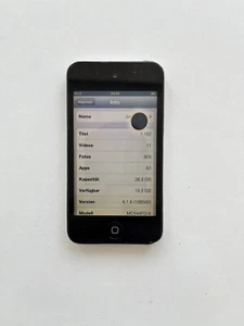 Apple iPod touch 4. Generation 4G 32 GB Schwarz Black Collectors RAR Gebraucht - Bild 1 von 5