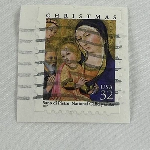 Sano Di Pietro National Gallery Of Art 1997 Christmas Stamp USA 32 Scott 3176 - Picture 1 of 1