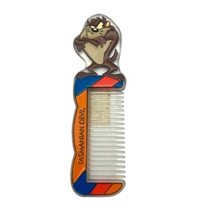 Vintage 1997 Warner Brothers Looney Tunes Tasmanian Devil Hair Comb Taz Cartoon - Picture 1 of 6