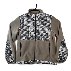 Hooey Tech Fleece Jacket Full Zip Southwestern Aztec Western Women's Size Large - Picture 1 of 13