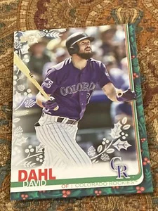 2019 Topps Holiday #HW188 David Dahl - Picture 1 of 2