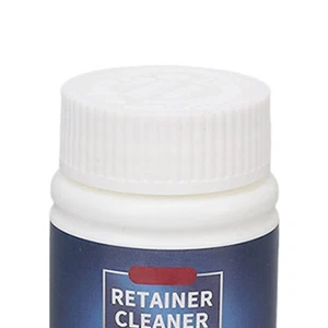 100PCS Denture Cleaning Tablets Removes Odor Oral Cleaning Retainer Cleaner IDM