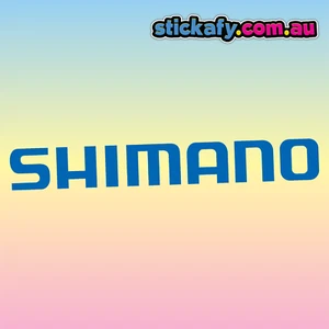 Shimano Sticker | Vinyl Car Decal Funny Aussie Meme Adult 4x4 Fishing 4WD - Picture 1 of 3