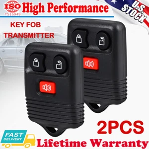 2 Keyless Entry Remote Control Key Fob Transmitter Alarm For 1998-2016 Ford F150 - Picture 1 of 12