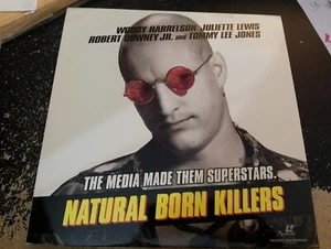 Laserdisc "Natural Born Killers" Widescreen Movie Woody Harrelson - Picture 1 of 4