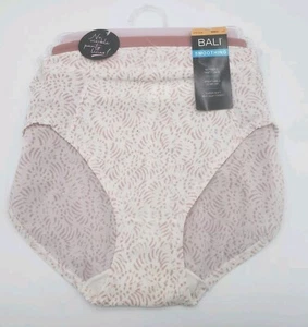 Bali Women's One Smooth U Ultra Light Hi-Cut Panty Nylon 3-Pair DFMEH3 L/7 - Picture 1 of 8
