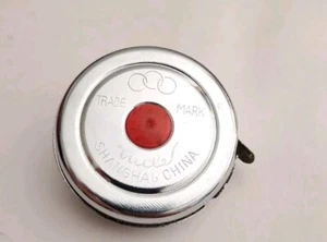 VTG Tricle Measuring Tape Shanghai People's Republic of China Rare Chrome Shell - Picture 1 of 9