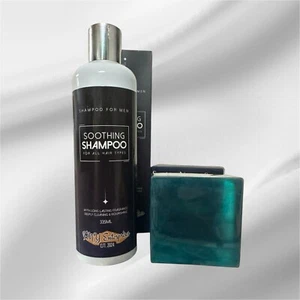 Mens Refreshing Shampoo And Soap, Scented. Combo Pack - Picture 1 of 5