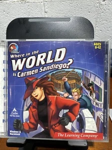 Where in the World is Carmen Sandiego? (Windows/Macintosh 1999) Learning Company - Picture 1 of 2