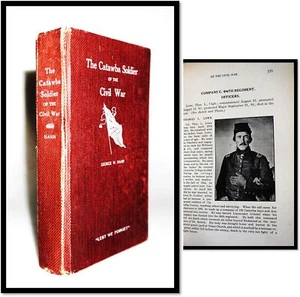 Hahn / Catawba Soldier of the Civil War North Carolina 1st Ed 1911 Genology Bio - Picture 1 of 7