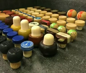 Mezclado. Tapones tapones de botellas de licor corchos (lote de 73) - Imagen 1 de 6