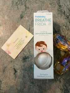 FridaBaby | Breathe Frida | Bombas de baño de hollín | Para blues de día enfermo | Eucalipto - Imagen 1 de 4