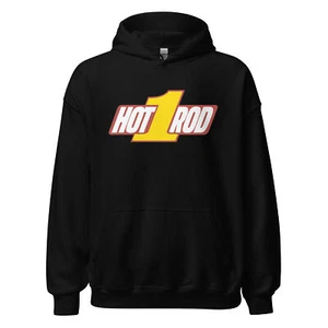 Hot Rod Magazine Hoodie Vintage Inspired Retro Heavy Blend Hooded Sweatshirt - Picture 1 of 11
