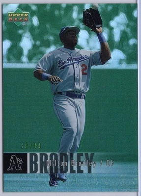 UD Special 2006 F/X verde #249 Milton Bradley #'d 39/99 Foto 1 de 2