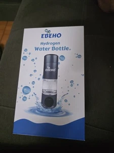 Ebeho Hydrogen Water Bottle Generator, Silver, Unopened Brand New - Picture 1 of 1