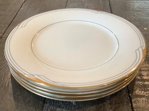 Set Of 4 Noritake Fine China GOLDEN COVE 6 3/8” Bread, Dessert Plates—MINT - Picture 1 of 4